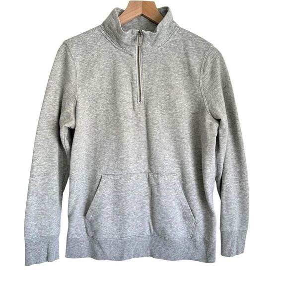 Old Navy Tops - Old Navy Oversized Half Zip Sweatshirt Gray M